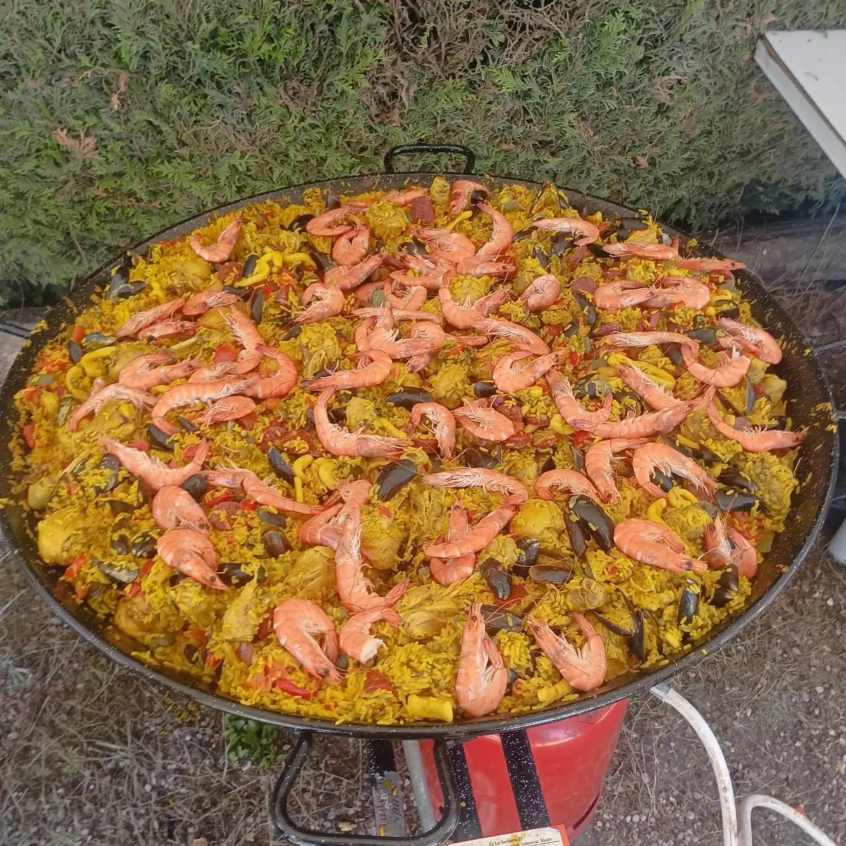 Paella fait maison 8 personnes