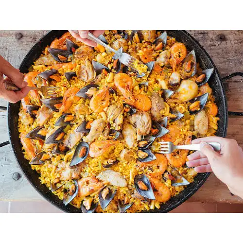 Paella fait maison 8 personnes